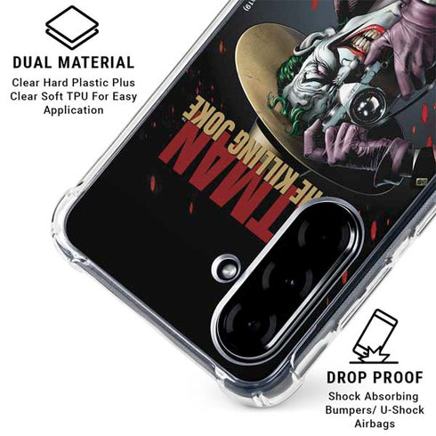 DC Comics The Joker Killing Joke Cover Art by Brian Bolland Galaxy A36 5G Clear Case