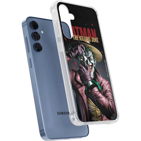 DC Comics The Joker Killing Joke Cover Art by Brian Bolland Galaxy A55 5G Clear Case