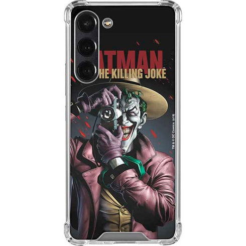 DC Comics The Joker Killing Joke Cover Art by Brian Bolland Galaxy S24 FE Clear Case