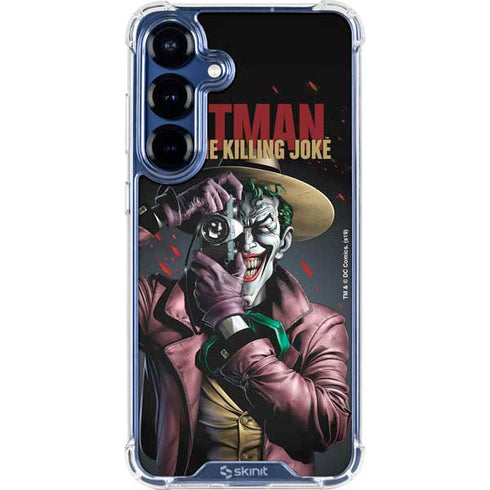 DC Comics The Joker Killing Joke Cover Art by Brian Bolland Galaxy S25 Clear Case