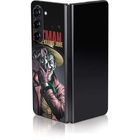 DC Comics The Joker Killing Joke Cover Art by Brian Bolland Galaxy Z Fold5 5G Skin
