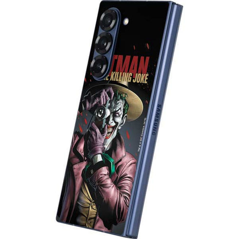 DC Comics The Joker Killing Joke Cover Art by Brian Bolland Galaxy Z Fold6 Skin
