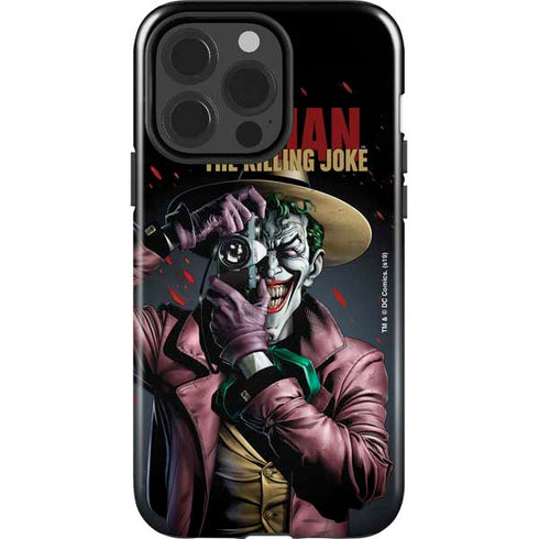 DC Comics The Joker Killing Joke Cover Art by Brian Bolland iPhone 15 Pro Impact Case