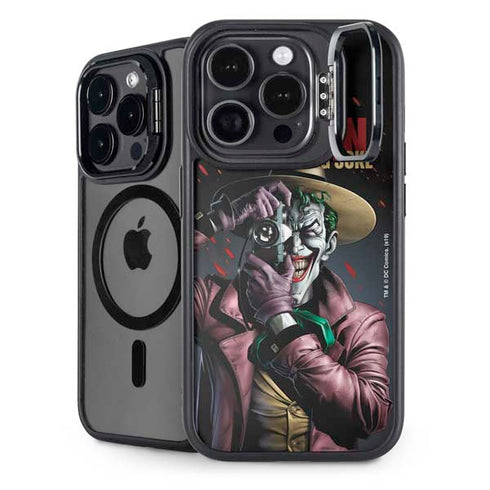 DC Comics The Joker Killing Joke Cover Art by Brian Bolland iPhone 15 Pro Max Kickstand Case