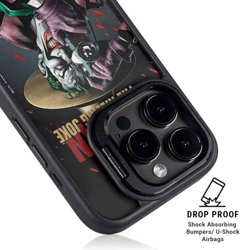 DC Comics The Joker Killing Joke Cover Art by Brian Bolland iPhone 15 Pro Max Kickstand Case