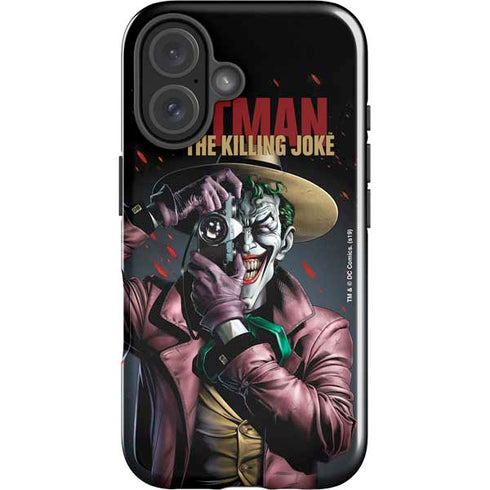 DC Comics The Joker Killing Joke Cover Art by Brian Bolland iPhone 16 Impact Case
