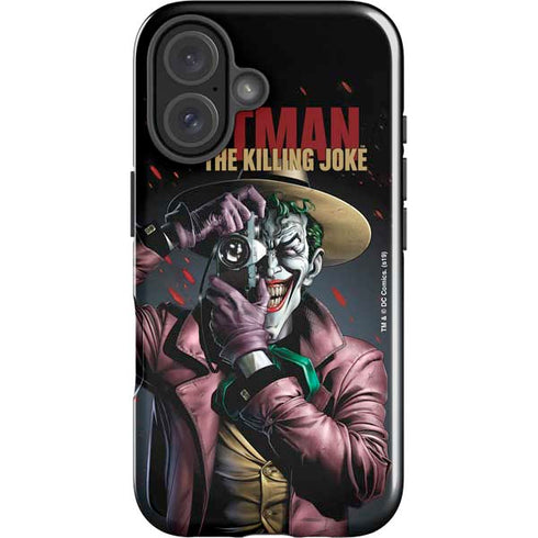 DC Comics The Joker Killing Joke Cover Art by Brian Bolland iPhone 16 Plus Impact Case