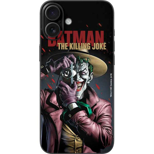 DC Comics The Joker Killing Joke Cover Art by Brian Bolland iPhone 16 Plus Skin