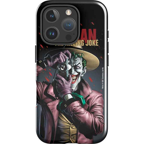 DC Comics The Joker Killing Joke Cover Art by Brian Bolland iPhone 16 Pro Impact Case