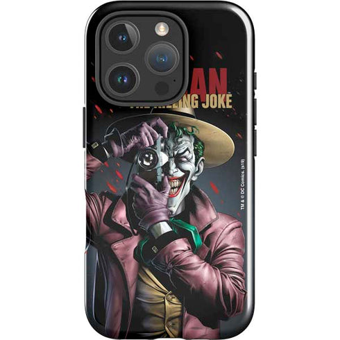 DC Comics The Joker Killing Joke Cover Art by Brian Bolland iPhone 16 Pro Max Impact Case