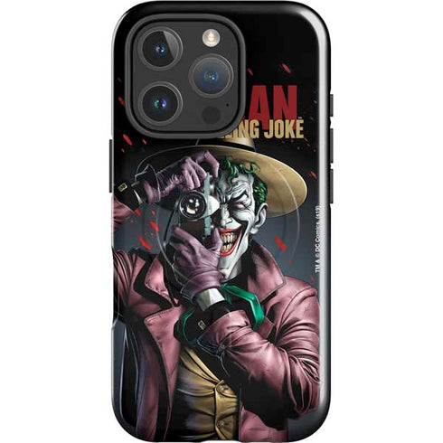 DC Comics The Joker Killing Joke Cover Art by Brian Bolland iPhone 16 Pro Max Magsafe Impact Case