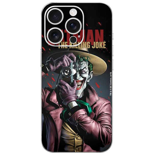 DC Comics The Joker Killing Joke Cover Art by Brian Bolland iPhone 16 Pro Skin
