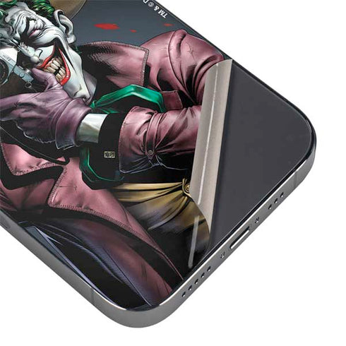 DC Comics The Joker Killing Joke Cover Art by Brian Bolland iPhone 16e Skin