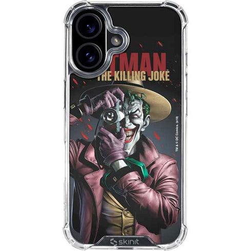 DC Comics The Joker Killing Joke Cover Art by Brian Bolland iPhone 17 Clear Case