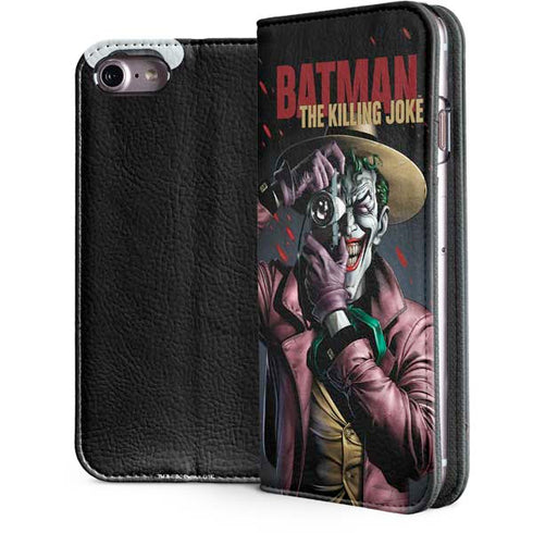 DC Comics The Joker Killing Joke Cover Art by Brian Bolland iPhone 7 Folio Case