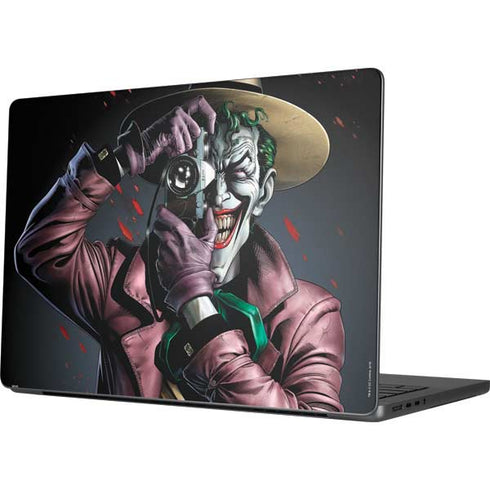 DC Comics The Joker Killing Joke Cover Art by Brian Bolland Apple MacBook Pro 14-inch Skin