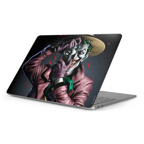 DC Comics The Joker Killing Joke Cover Art by Brian Bolland Apple MacBook Pro 16-inch Skin
