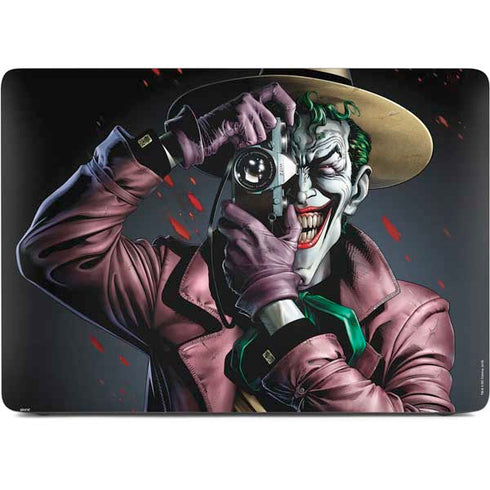 DC Comics The Joker Killing Joke Cover Art by Brian Bolland Apple MacBook Pro 16-inch Skin