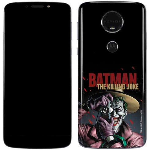 DC Comics The Joker Killing Joke Cover Art by Brian Bolland Moto E5 Plus Skin