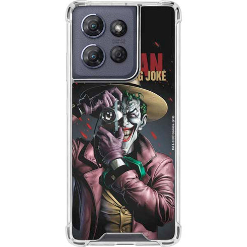 DC Comics The Joker Killing Joke Cover Art by Brian Bolland Moto G 5G (2025) Clear Case