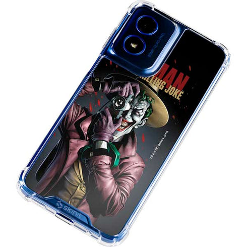DC Comics The Joker Killing Joke Cover Art by Brian Bolland Moto G 5G (2024) Clear Case