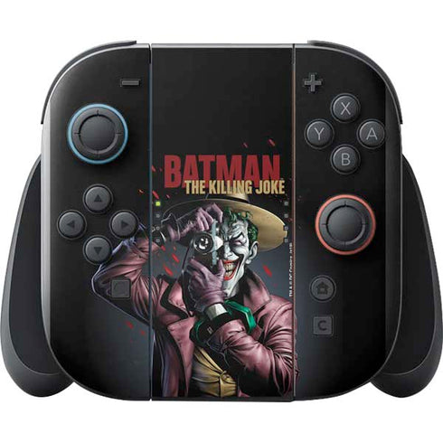 DC Comics The Joker Killing Joke Cover Art by Brian Bolland Nintendo Switch 2 (2025) with Joy-Con Skin