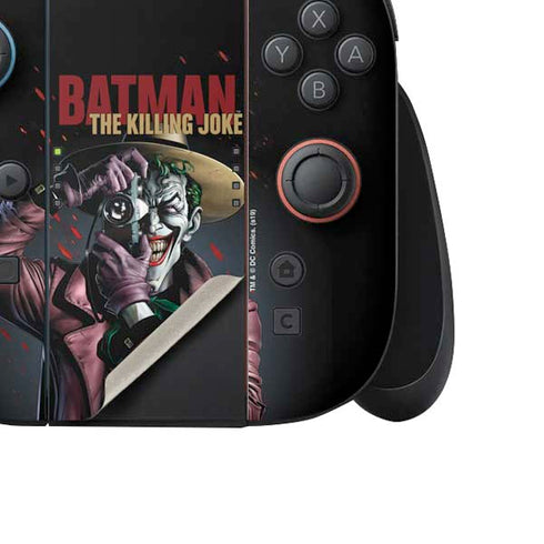 DC Comics The Joker Killing Joke Cover Art by Brian Bolland Nintendo Switch 2 (2025) Joy-Con Controller Skin