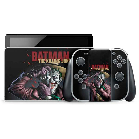 DC Comics The Joker Killing Joke Cover Art by Brian Bolland Nintendo Skins