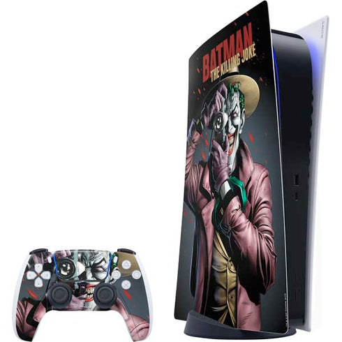 DC Comics The Joker Killing Joke Cover Art by Brian Bolland PlayStation PS5 Skins