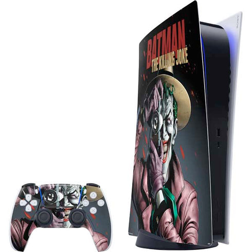 DC Comics The Joker Killing Joke Cover Art by Brian Bolland PlayStation PS5 Skins