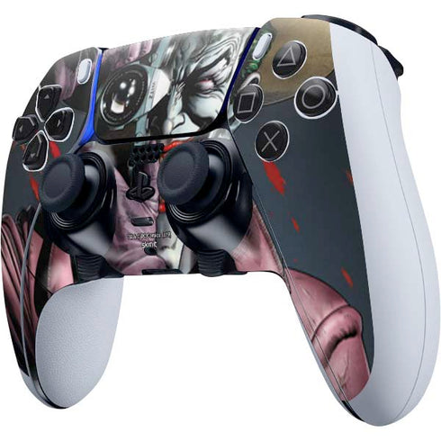 DC Comics The Joker Killing Joke Cover Art by Brian Bolland PS5 DualSense Edge Pro Controller Skin