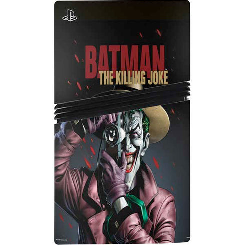 DC Comics The Joker Killing Joke Cover Art by Brian Bolland PS5 Pro Bundle Skin