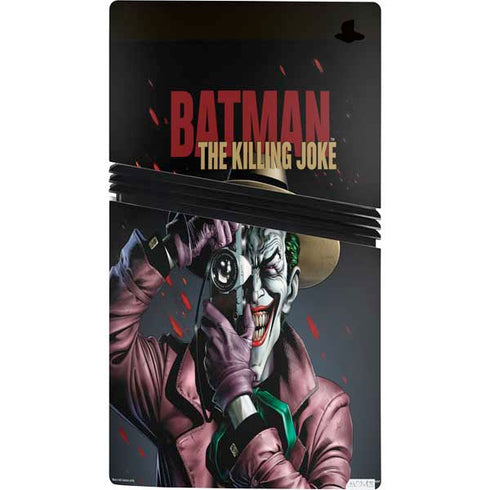 DC Comics The Joker Killing Joke Cover Art by Brian Bolland PS5 Pro Console Skin