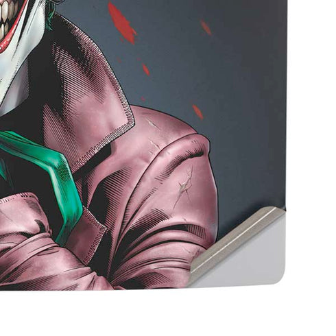 DC Comics The Joker Killing Joke Cover Art by Brian Bolland PS5 Pro Disk Console Skin