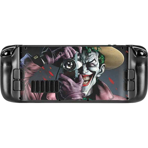 DC Comics The Joker Killing Joke Cover Art by Brian Bolland Steam Deck Handheld Gaming Computer Skin