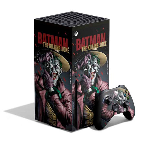 DC Comics The Joker Killing Joke Cover Art by Brian Bolland Xbox Series X Skins
