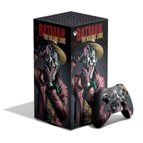 DC Comics The Joker Killing Joke Cover Art by Brian Bolland XBox Series X Digital Edition Bundle Skin
