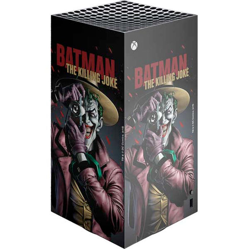 DC Comics The Joker Killing Joke Cover Art by Brian Bolland XBox Series X Digital Edition Console Skin