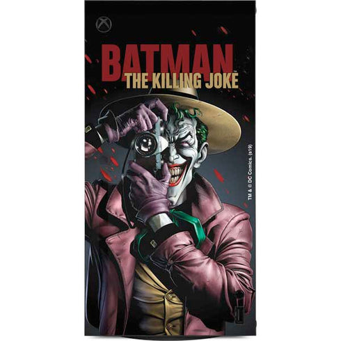 DC Comics The Joker Killing Joke Cover Art by Brian Bolland XBox Series X Digital Edition Console Skin