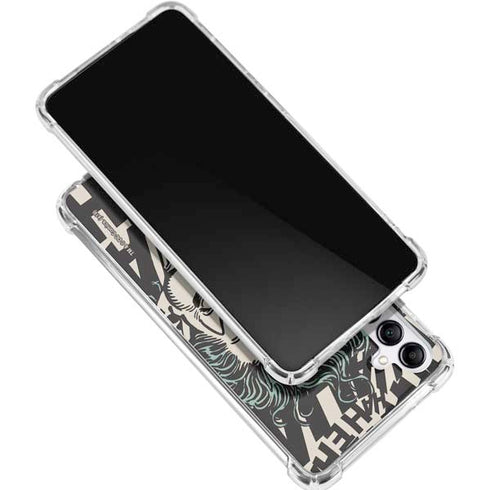 DC Comics The Joker Vintage Laughing Gabb Phone 4 Clear Case