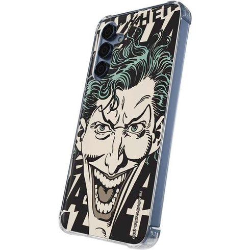 DC Comics The Joker Vintage Laughing Galaxy A35 5G Clear Case