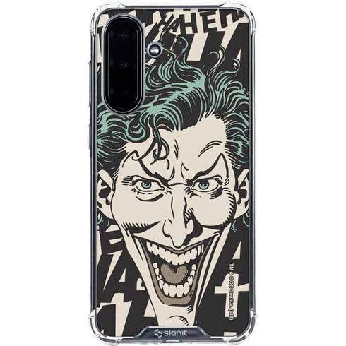 DC Comics The Joker Vintage Laughing Galaxy A36 5G Clear Case