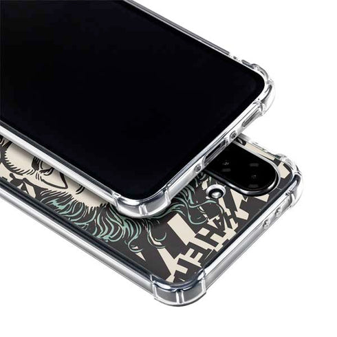 DC Comics The Joker Vintage Laughing Galaxy A36 5G Clear Case