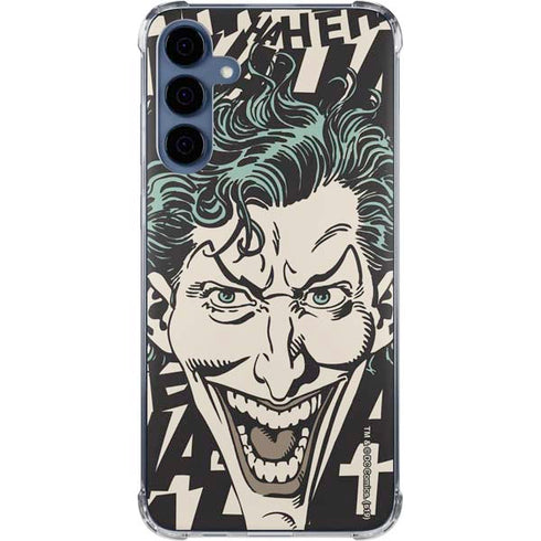 DC Comics The Joker Vintage Laughing Galaxy A55 5G Clear Case