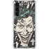 DC Comics The Joker Vintage Laughing Galaxy S24 FE Clear Case