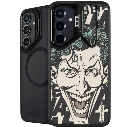 DC Comics The Joker Vintage Laughing Galaxy S25 Kickstand Case