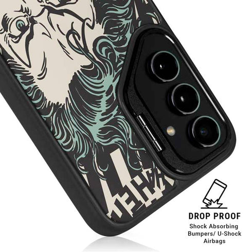 DC Comics The Joker Vintage Laughing Galaxy S25 Plus Kickstand Case
