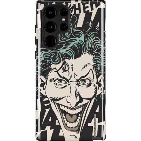 DC Comics The Joker Vintage Laughing Galaxy S25 Ultra Impact Case