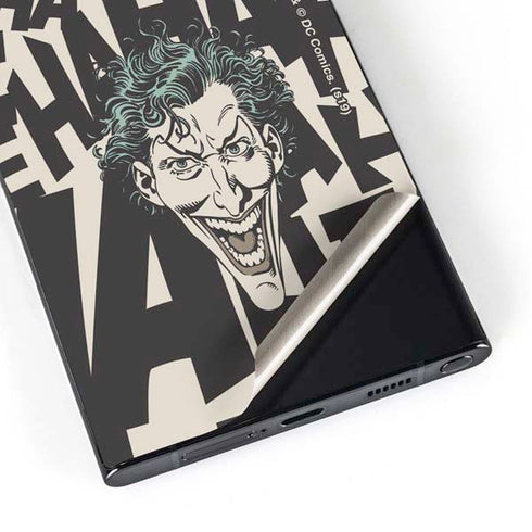 DC Comics The Joker Vintage Laughing Galaxy S25 Ultra Skin