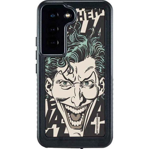 DC Comics The Joker Vintage Laughing Galaxy S24 Waterproof Case